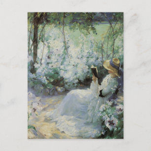 Delicious Solitude by Frank Bramley, Vintage Art Postcard