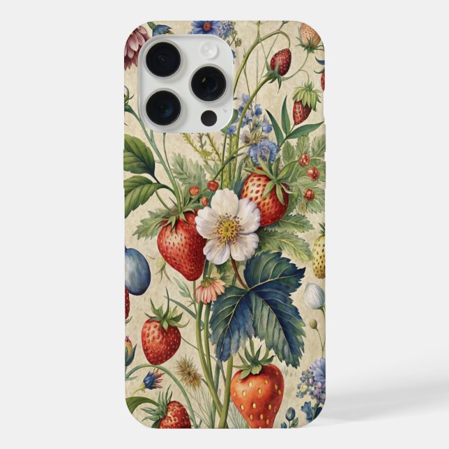 Delicious Summer Fruit iPhone Case (Back)