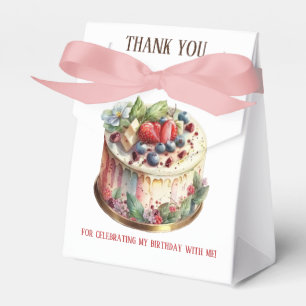 Delicious Treat Birthday Paper Favour Box