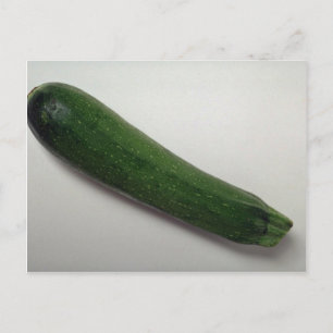 Delicious Zucchini Postcard