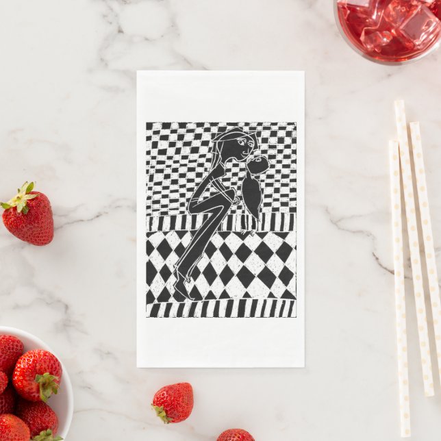 Delight paper napkin (Insitu)