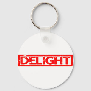 Delight Stamp Key Ring