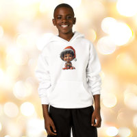Delighted Baby Christmas Elf Boy's Hoodie