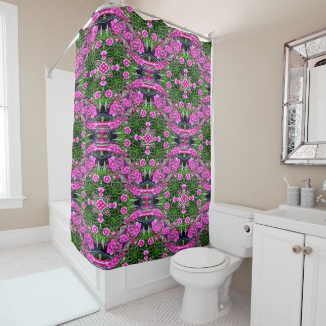 Delighted Carnations...... Shower Curtain (In Situ)