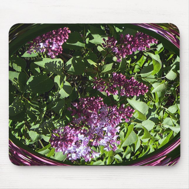Delighted Lilacs... Mouse Mat (Front)