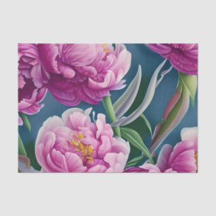 Delightful Country Garden Peonies Tissue Paper