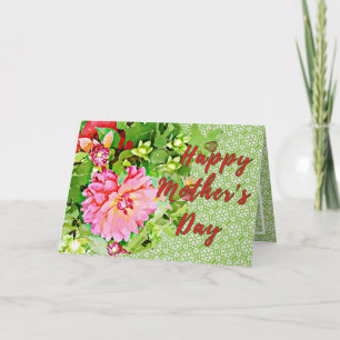 Delightful Dahlias Mother's Day Card