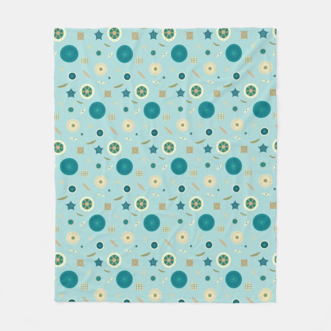 Delightful Diatoms Fleece Blanket (Front)
