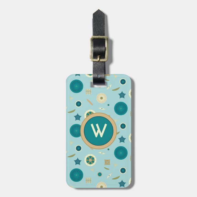 Delightful Diatoms Luggage Tag (Front Vertical)