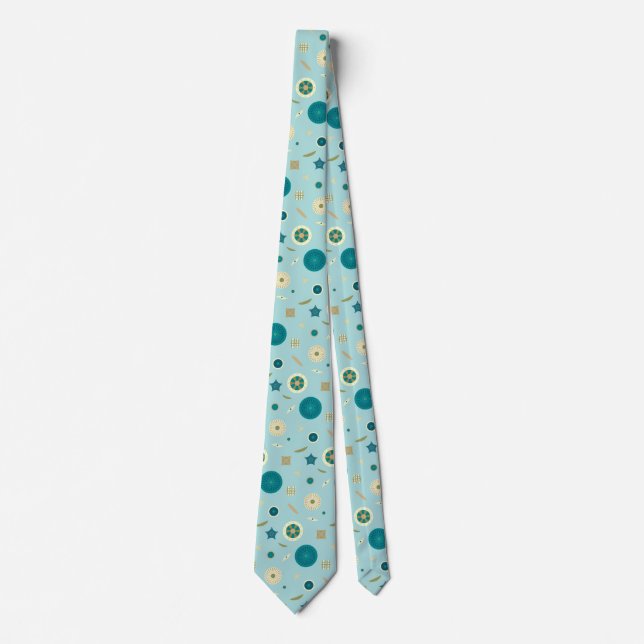 Delightful Diatoms Men's Neck Tie (Front)