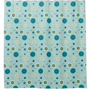 Delightful Diatoms Shower Curtain