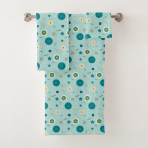 Delightful Diatoms Towel Set