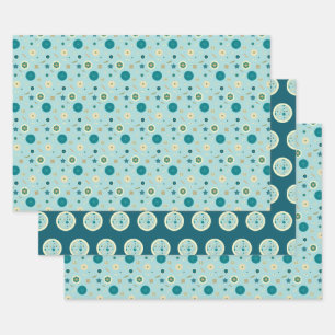 Delightful Diatoms Wrapping Paper Set