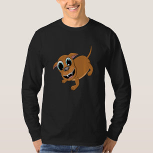 Delightful Doggo Cute Adorable Fun Puppy Dog Graph T-Shirt