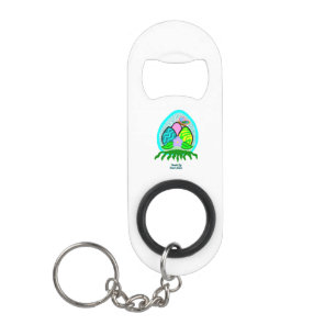 Delightful Easter Eggs Bottle Opener Keychain