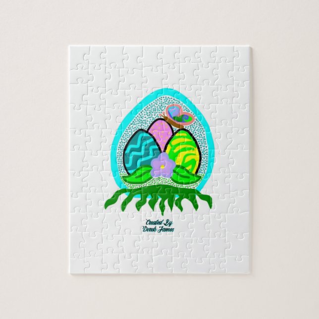 Delightful Easter Eggs Puzzle 20.3 cm x 25.4 cm (Vertical)