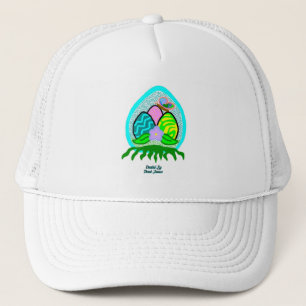 Delightful Easter Eggs Trucker Hat
