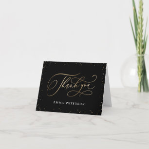 Delightful EDITABLE COLOR Graduation Thank You Card