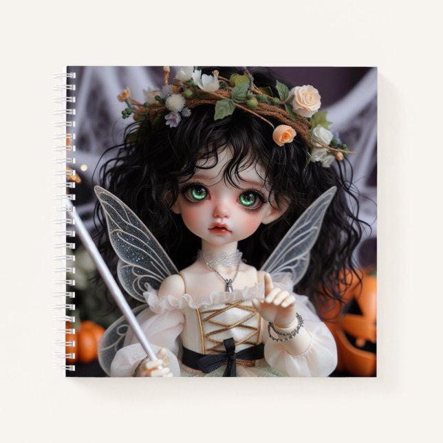 Delightful Elf, by Natasha Us   Notebook (Front)