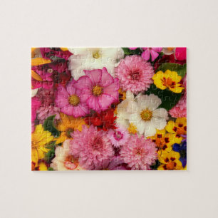 delightful flowers jigsaw puzzle