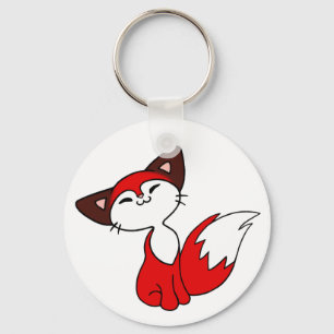Delightful Fox Key Ring