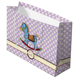 Delightful Hearts Rocking Horse Gift Bag
