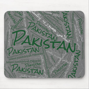 Delightful Pakistan Flag Colours Patriotic Mouse Mat