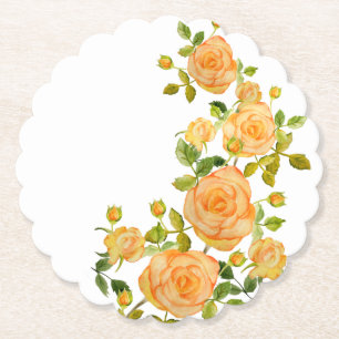 Delightful roses T-Shirt Cushion Trivet Paper Coaster