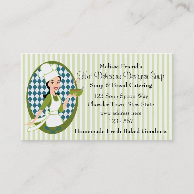 Delightful Soup Business Card (Front)