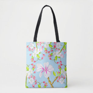 Delightful Spring on an All-Over-Print Tote (M,C) Bag