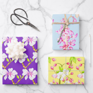 Delightful Spring on Wrapping Paper Set (M,R,C)