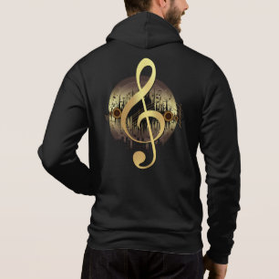 Delightful Tune - Gold Hoodie