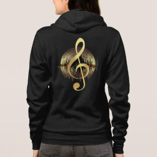 Delightful Tune - Gold Hoodie