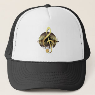 Delightful Tune - Gold Trucker Hat