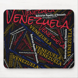 Delightful Venezuela Flag Colours Patriotic Mouse Mat