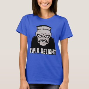 Delightfully Cranky Frankenstein Monster T-Shirt