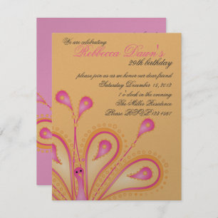 Delightfully Feathered! Invitation