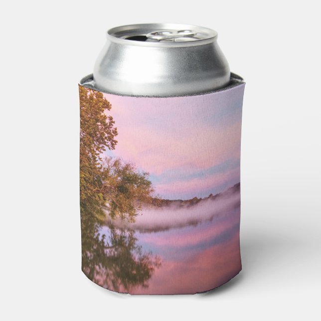 Delightfully Pink Morning Can Cooler (Can Front)