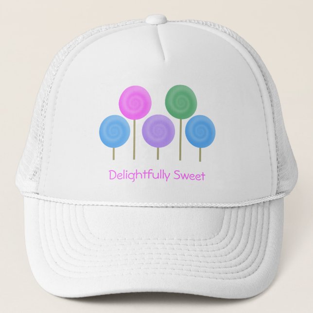 Delightfully Sweet Collection Trucker Hat (Front)
