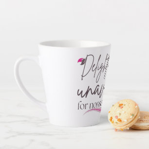 Delightfully Unavailable Latte Mug