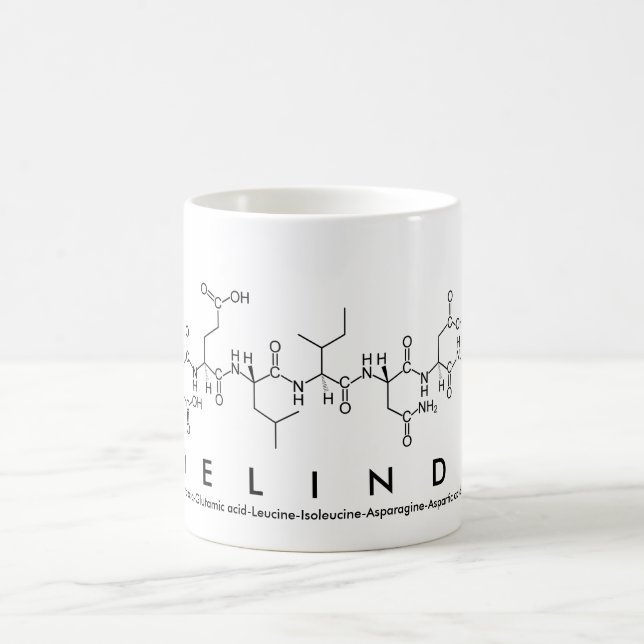 Delinda peptide name mug (Center)