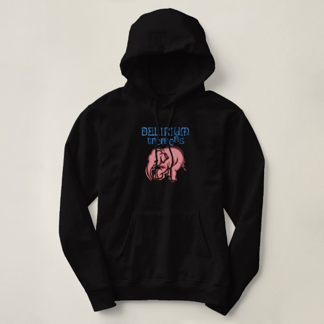 Delirium Pink Elephant POP  Hoodie (Design Front)