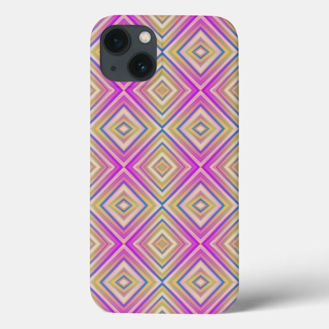 Delish Purple Alternative Diamond Pattern Case-Mate iPhone Case (Back)