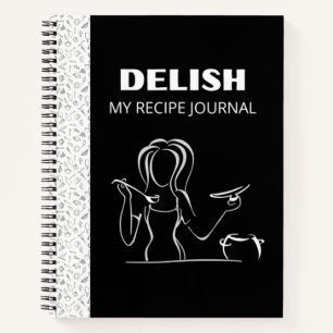 DELISH RECIPE NOTEBOOK