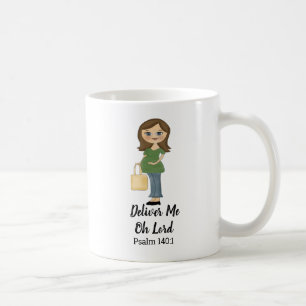 Deliver Me-Psalm 140 1-Mum to Be Christian Coffee Mug