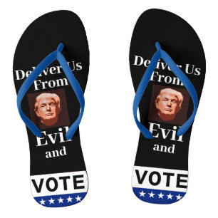 Deliver Us From Evil Flip Flops