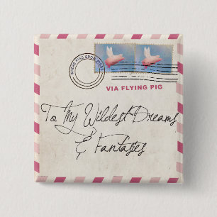 Deliver Yourself 15 Cm Square Badge