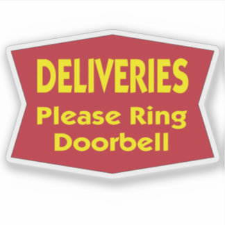 Deliveries Please Ring Doorbell