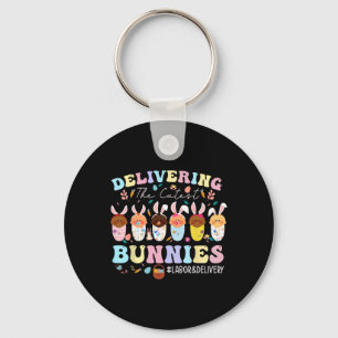Delivering The Cutest Bunnies Easter Labour And De Key Ring