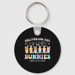Delivering The Cutest Bunnies Easter Labour And De Key Ring